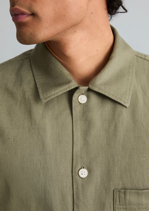 Regular short-sleeved shirt — Chalky Sage