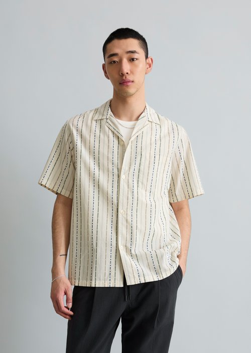 Regular short-sleeved shirt — Offwhite