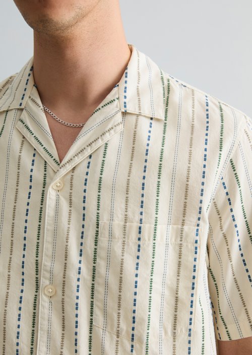 Regular short-sleeved shirt — Offwhite