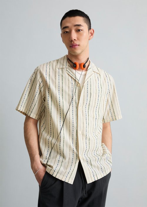 Regular short-sleeved shirt — Offwhite