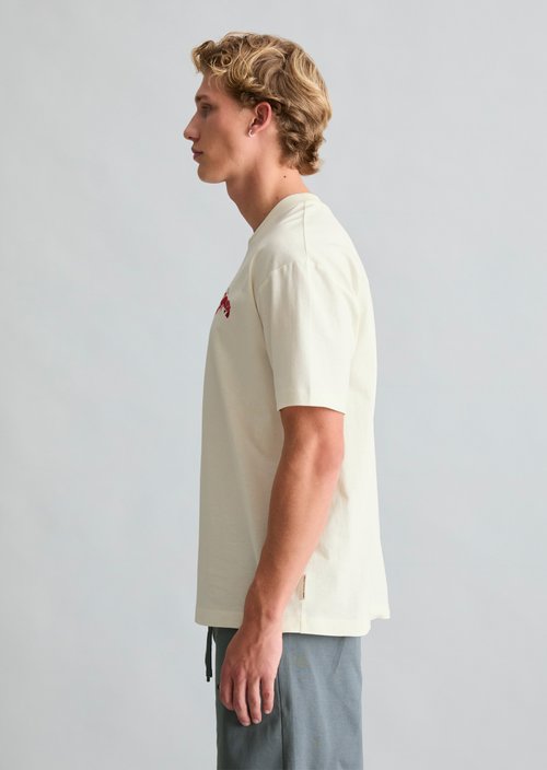 Crayfish Capsule T-Shirt — Silky White