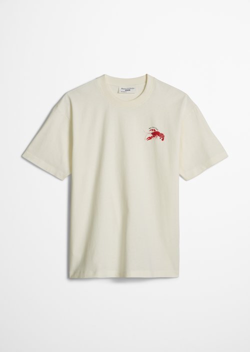 Crayfish Capsule T-Shirt — Silky White
