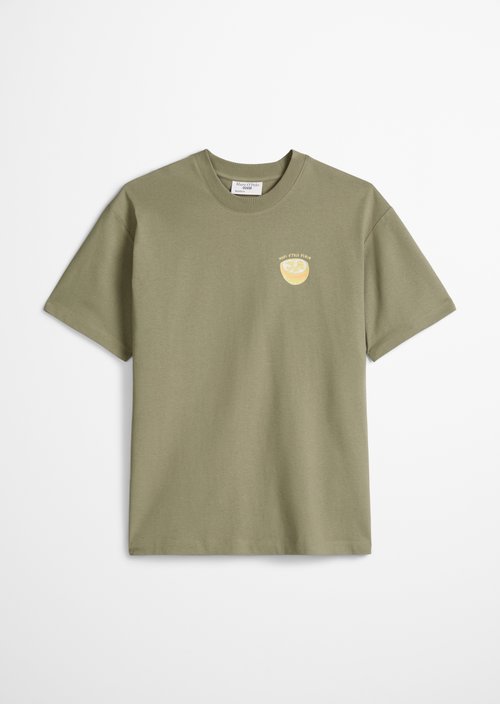 Crayfish Capsule T-Shirt — Chalky Sage