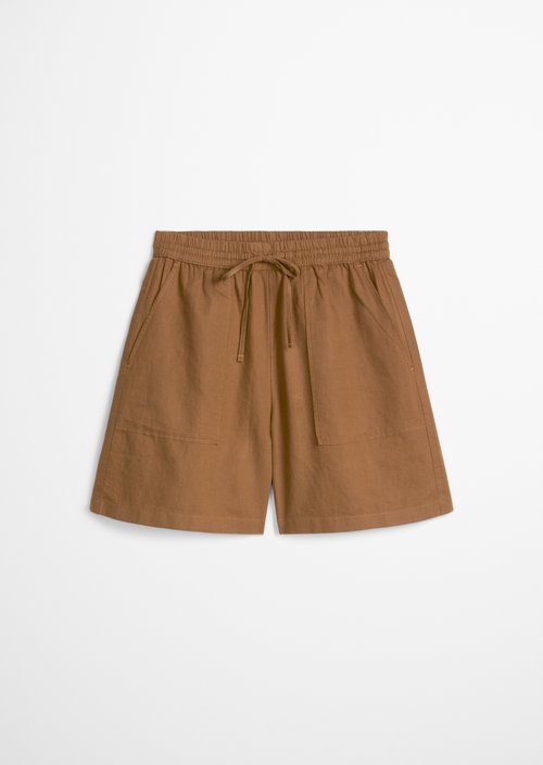 Slip-on pants regular — Umbra Brown