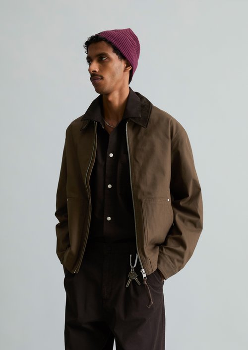 Casual Work Jacket — Chocolate Fudge