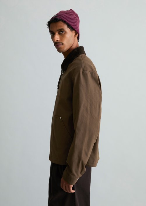 Casual Work Jacket — Chocolate Fudge