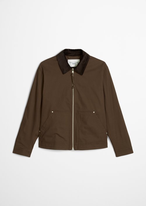 Casual Work Jacket — Chocolate Fudge