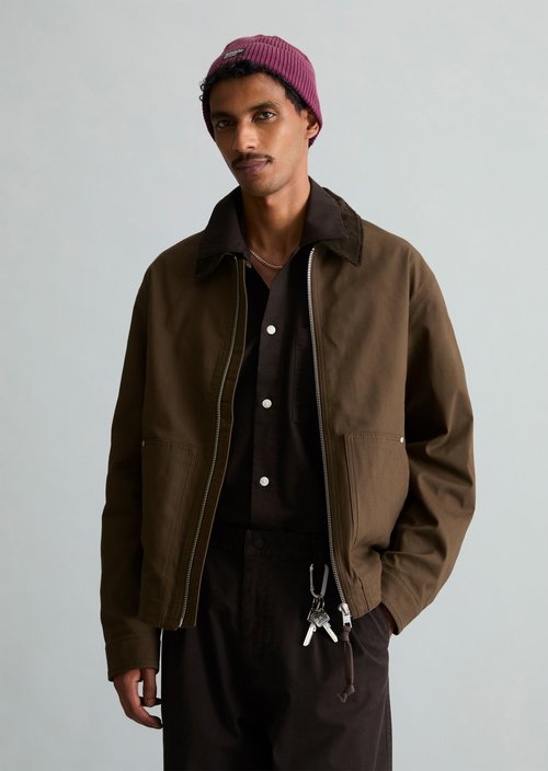 Casual Work Jacket — Chocolate Fudge