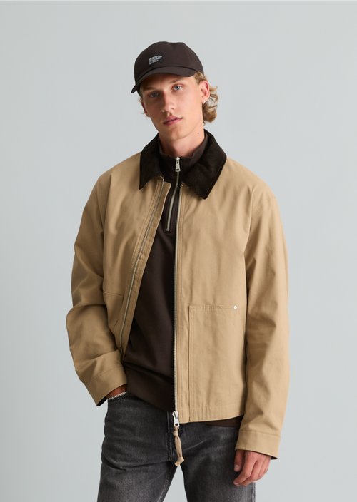 Casual Work Jacket — Roasted Peanut