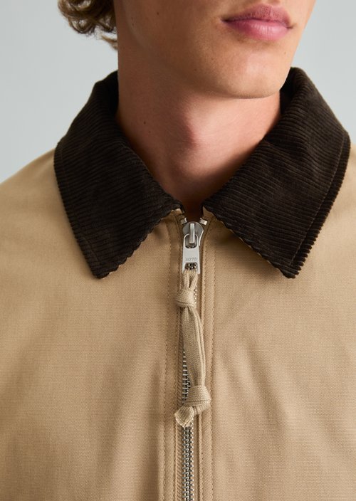 Casual Work Jacket — Roasted Peanut