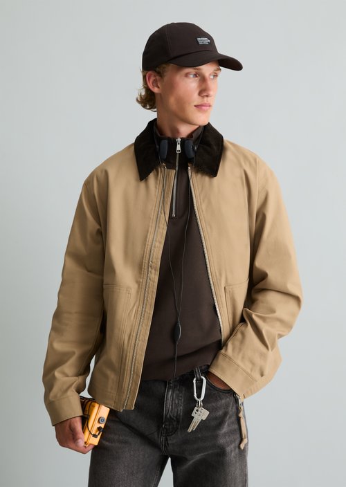 Casual Work Jacket — Roasted Peanut