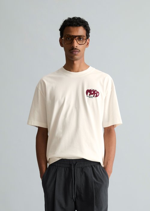 Relaxed T-shirt — Silky White