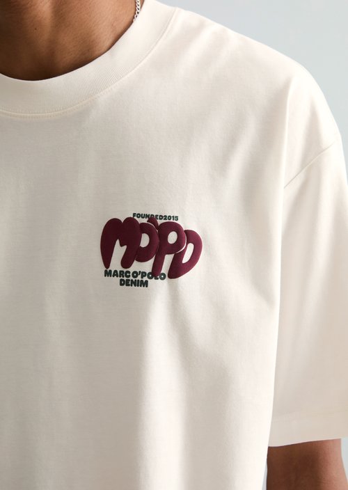 Relaxed T-shirt — Silky White