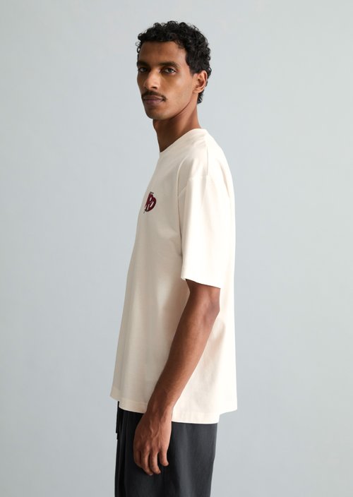 Relaxed T-shirt — Silky White