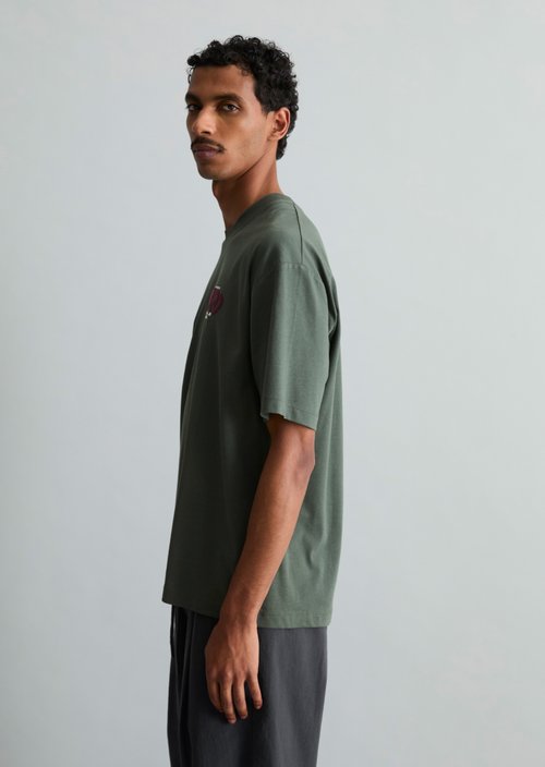 Relaxed T-shirt — Moss Green