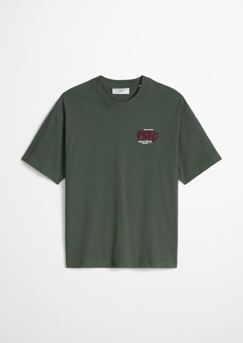 Relaxed T-shirt — Moss Green