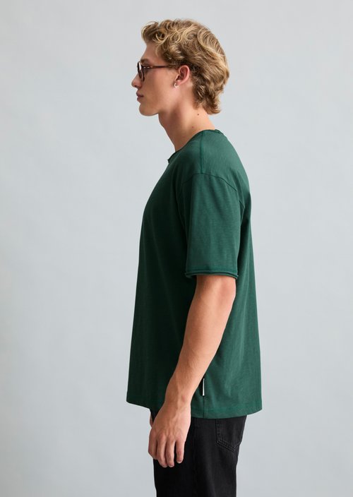 DfC T-Shirt relaxed — Olive Branch Green