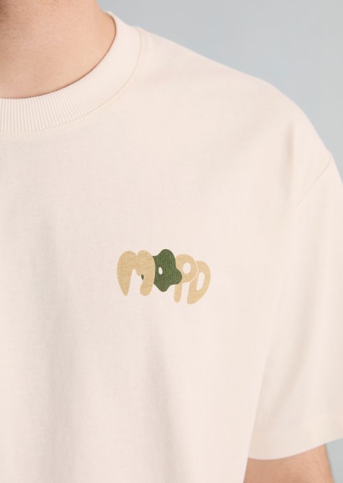 Relaxed T-shirt — Silky White