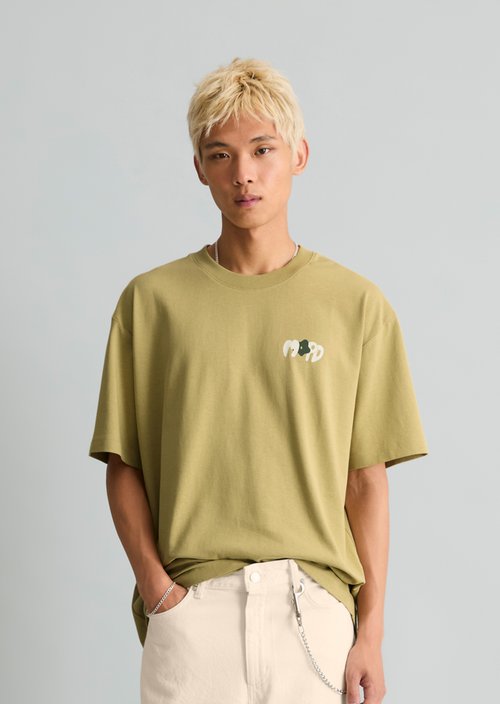 Relaxed T-shirt — Mountain Fog
