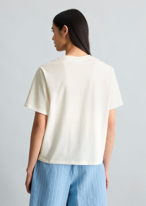 Relaxed-fit T-shirt — Silky White
