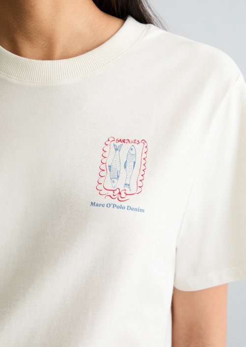 Relaxed-fit T-shirt — Silky White