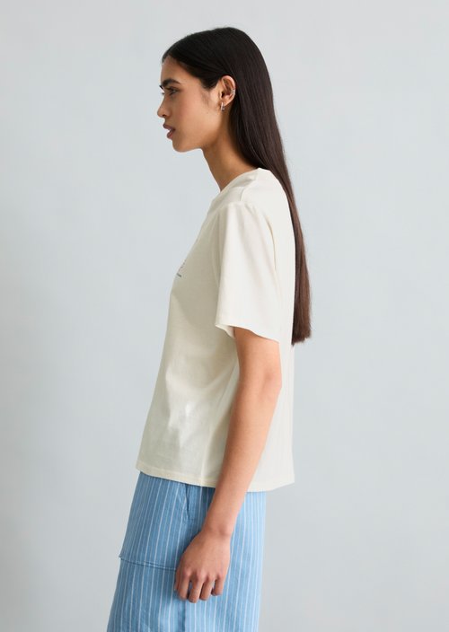 Relaxed-fit T-shirt — Silky White