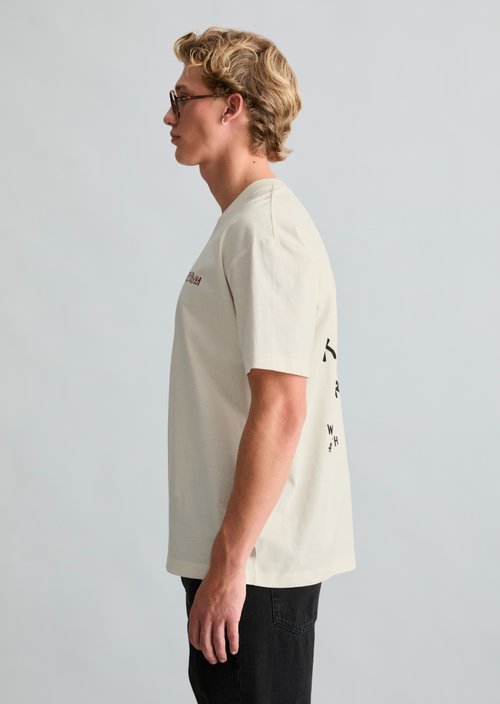 Crayfish Capsule T-Shirt — Silky White