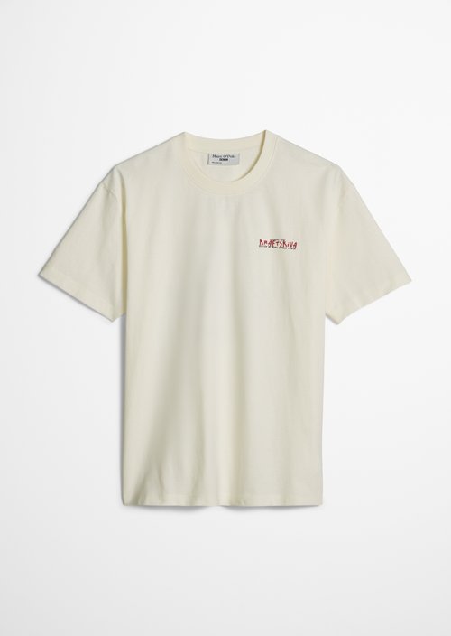 Crayfish Capsule T-Shirt — Silky White