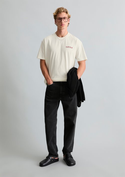Crayfish Capsule T-Shirt — Silky White