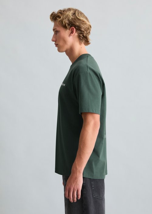 Crayfish Capsule T-Shirt — Olive Branch Green