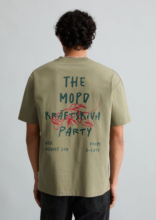 Crayfish Capsule T-Shirt — Chalky Sage