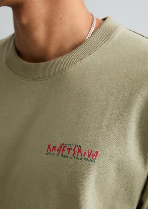 Crayfish Capsule T-Shirt — Chalky Sage