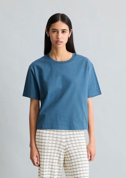 T-shirt with broderie anglaise relaxed — Endless Sea