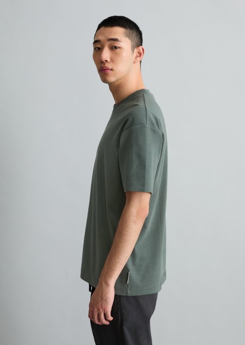 Relaxed-fit T-shirt — Moss Green