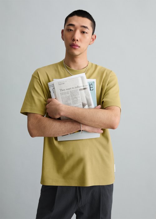 Relaxed-fit T-shirt — Mountain Fog
