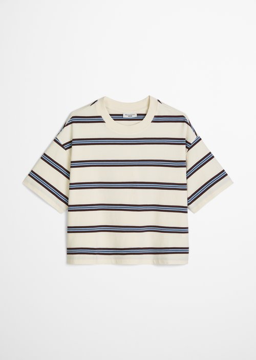 Relaxed striped T-shirt — Offwhite