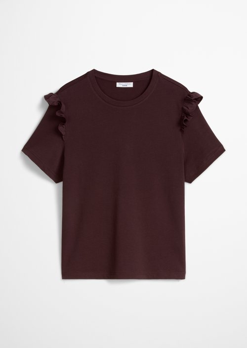 T-shirt regular — Burnt Aubergine