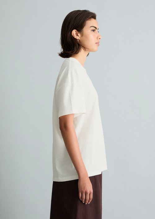 Relaxed-fit T-shirt — Silky White
