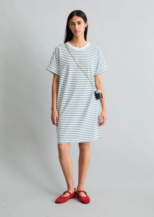 Jersey dress regular — Medium Blue