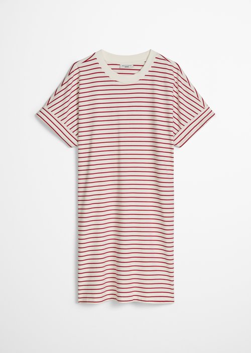 Jersey dress regular — Dark Red