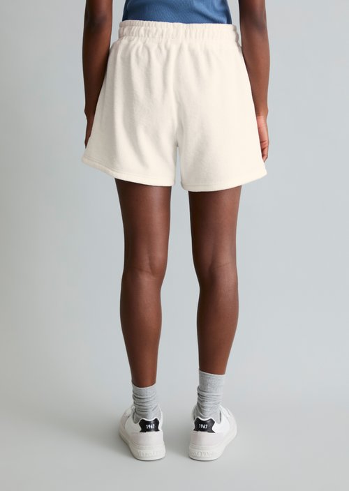 DfC terry shorts regular — Silky White