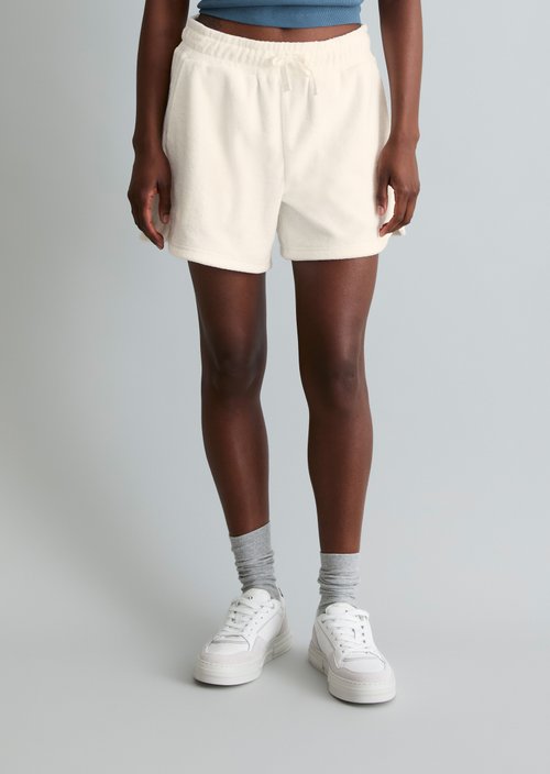 DfC terry shorts regular — Silky White