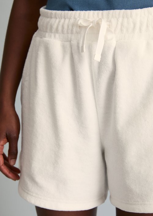 DfC terry shorts regular — Silky White