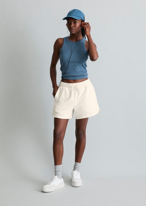 DfC terry shorts regular — Silky White