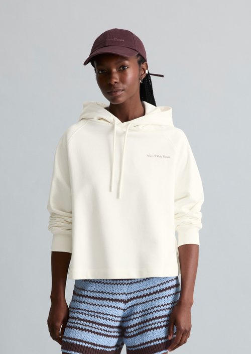 Hoodie oversize — Silky White