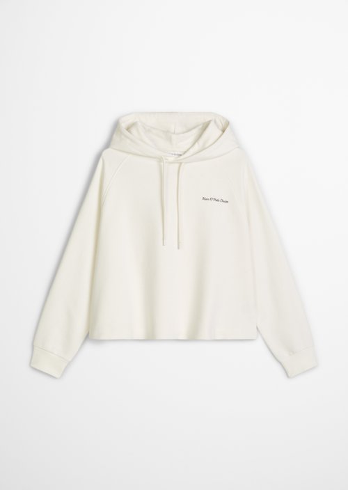 Hoodie oversize — Silky White