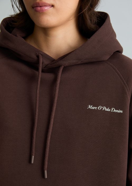 Hoodie oversize — Burnt Aubergine