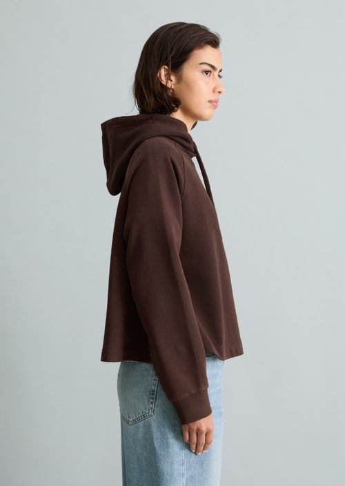 Hoodie oversize — Burnt Aubergine