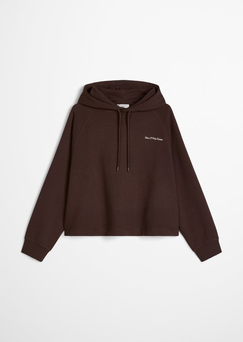Hoodie oversize — Burnt Aubergine