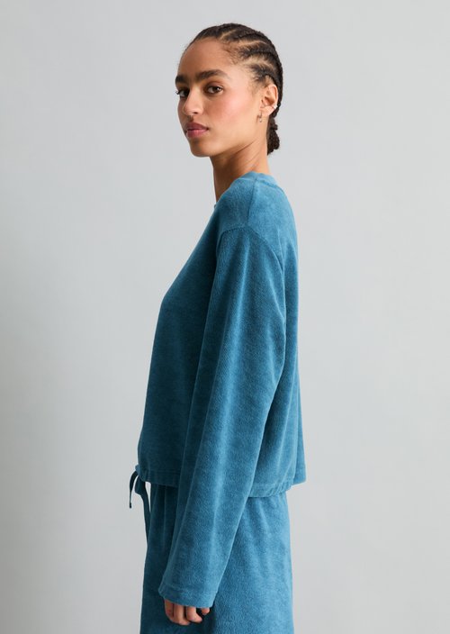 DfC terrycloth sweatshirt relaxed — Endless Sea